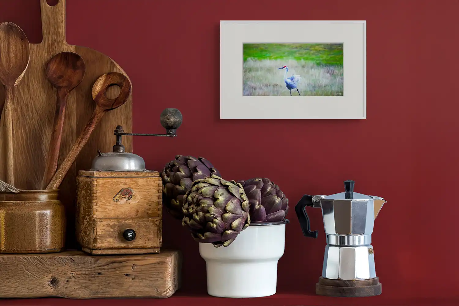 sandhill crane ruffle new